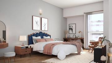 Assetz Soho & Sky Apartment in North Bangalore bedroom