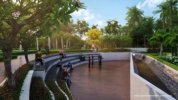 Salarpuria Sattva Serene Life Villa Plots In Devanahalli Bangalore amphitheater