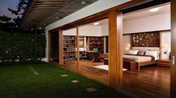 Total Environment In That Quiet Earth Apartments & villa in Off Hennur Road Bangalore Warm rich wood tones in your personalised Master Bedroom