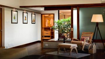 Total Environment In That Quiet Earth Apartments & villa in Off Hennur Road Bangalore Ample storage space in the walk in closet