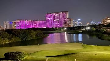 DLF The Camellias Apartments in sector 42  Gurgaon Night view