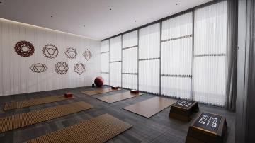 Orchid-Life-Apartment-in-Bangalore-yoga-room