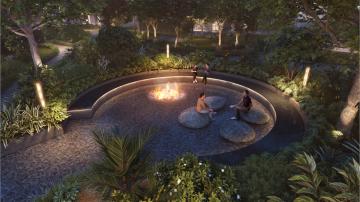 Capstone-Life-Midsummer-Rain-villa-in-Off-IVC-Road-in-Bangalore-bonfire-place
