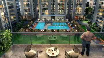 Suncity-Platinum-Towers-Apartment-In-MG-Road-Gurgaon-balcony-club-view