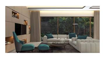 Chaithanya sharan living area