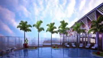 CNTC The Presidential Tower-Apartments-In-Rajajinagar-Bangalore-Swimming-Area