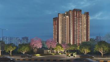 Brigade Lakecrest Apartment in Bangalore Arial View Night View