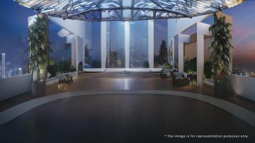 Brigade Avalon Apartment in Whitefield in Bangalore rooftop deck