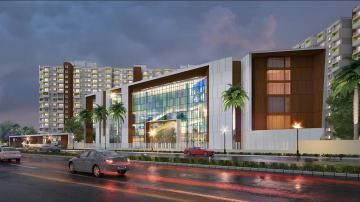 Sattva Park Cubix Apartment in North Bangalore Commercial View