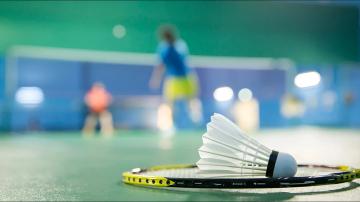 Sattva Park Cubix Apartment in North Bangalore badminton