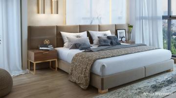 Shapoorji Pallonji Parkwest Apartments In Mysore Road Central Bangalore bedroom