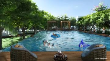 Mahindra Eden Apartments In Kanakapura Road Bangalore swimming pool