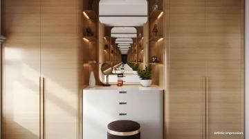 Mahindra Eden Apartments In Kanakapura Road Bangalore walk in closet