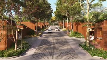Total Environment Over The Rainbow Villas In Nandi Hills Bangalore Visulisation Of the Villa Street