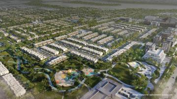 Aerial view of Emaar Orania at The Valley Dubai