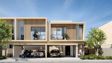 Spacious indoor parking at Emaar Orania, The Valley, featuring modern design and ample space.