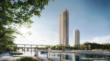 Luxurious Emaar Palace Residences Creek Blue at Dubai Creek Harbour Apartments with scenic water views and modern amenities.